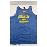 15 Cal Berkeley Blue 84 Tank Tops, 1 Clemson Blue 84 Tank Top, 4 Winnipeg Jets Long Sleeve Shirts