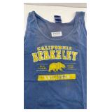 15 Cal Berkeley Blue 84 Tank Tops, 1 Clemson Blue 84 Tank Top, 4 Winnipeg Jets Long Sleeve Shirts