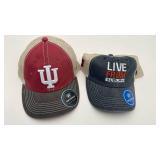 Lot of 31 Sports Hats: Dodgers, Auburn, Indiana, Tampa Bay, Astros