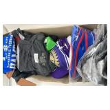 Lot of Sports Apparel: Mizzou, Jayhawks, Orlando Pride, Kentucky, Canadiens