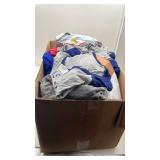 Lot of 35+ Sports Apparel Shirts: Blackhawks, Royals, KC Scouts, San Diego, Kansas State