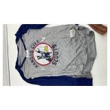 Lot of 35+ Sports Apparel Shirts: Blackhawks, Royals, KC Scouts, San Diego, Kansas State