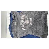 Lot of 35+ Sports Apparel Shirts: Blackhawks, Royals, KC Scouts, San Diego, Kansas State