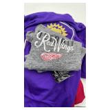 Lot of Sports Apparel: Alabama, Braves, Taxes, Wild, Orioles, Red Wings and More