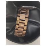 Rose Gold Tone Crystal Bezel Ladies Watch