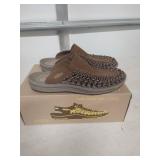 Keen Uneek Slide Sandals - Dark Earth/Brindle - 9.5