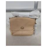 Coach Leather Crossbody Bag in Beige