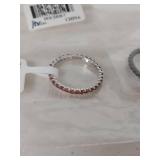 3.00 CTW Multi-Color Stackable Sterling Silver Ring Set