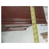 Traditional Cherry Wood 2-Drawer Nightstand