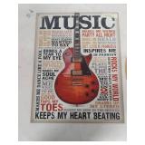 Music Lovers Tin Sign Collection - Fender Sign