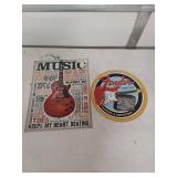 Music Lovers Tin Sign Collection - Fender Sign