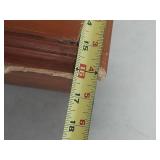 Lane Cedar Hope Chest with Heart Design - Missing Latch for Lock