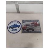 Ford Trucks Tin Sign Collection