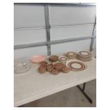 Mid-Century Melamine Dinnerware Set