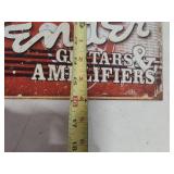 Fender Guitars Metal Sign Collection