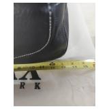 MAXX New York Black Leather Shoulder Bag