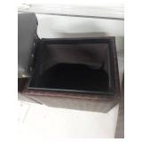 Large and 2 Small Brown Storage Trunk with Brass Studs