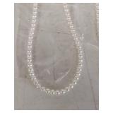 Classic White Pearl (2) Necklace and Bracelet