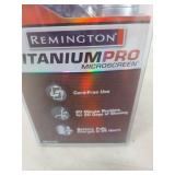 Remington Titanium Pro Microscreen Electric Shaver with Bonus Trimmer