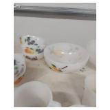 Fire King Gay Fad Fruit Pattern Dishware
