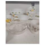 Fire King Gay Fad Fruit Pattern Dishware