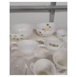 Fire King Gay Fad Fruit Pattern Dishware