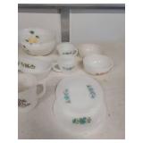 Fire King Gay Fad Fruit Pattern Dishware