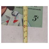 1950s Coca-Cola Aviation Tin Sign