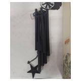 Rooster and pineapple wind chimes