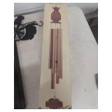 Rooster and pineapple wind chimes