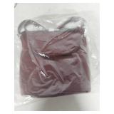 MAXX New York Burgundy Leather Handbag