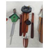 Garden Wind Chime Collection with Cardinals and Ladybug