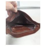 Western Tooled Leather Star Crossbody Bag