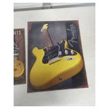 Fender Guitar Metal Sign Collection