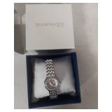 Diamonique Crystal Bezel Ladies Watch