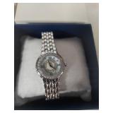 Diamonique Crystal Bezel Ladies Watch