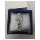 Diamonique Crystal Bezel Ladies Watch