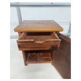 Rustic Pine End Table