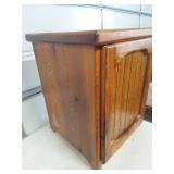 Rustic Pine End Table