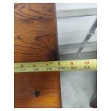 Rustic Pine End Table