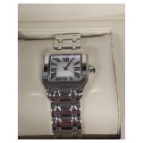 Square Face Roman Numeral Watch