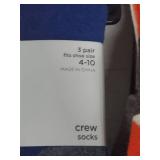 Fashion Crew Socks 3-Pack Multi-Pattern