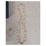 Natural Cultured Pearl Necklace, Bracelet and Earring Set