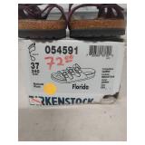 Birkenstock Florida Sandals in Plum Nubuck