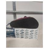 Birkenstock Florida Sandals in Plum Nubuck