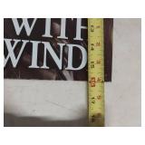 (2) Gone with the Wind Tin Signs