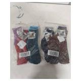 Muk Luks Aloe Socks Multi-Color Pack - 8 pair