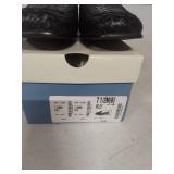(2) Black Leather Loafers Size 7.5