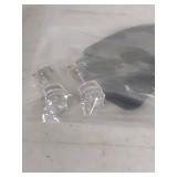 Sterling Silver CZ Stud Earrings - 5 Pair