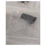 Sterling Silver CZ Stud Earrings - 5 Pair